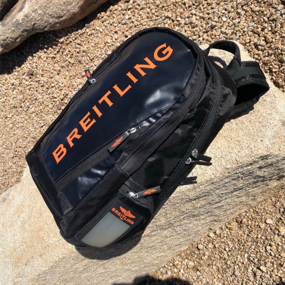New Breatling👨✈️Pilot Backpack ⌚️ RARE - Picture 10 of 14